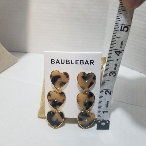 Baublebar heart shaped‎ earrings - Picture 3 of 3
